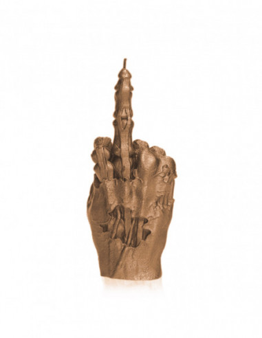 Świeca Zombie Hand FCK Gold