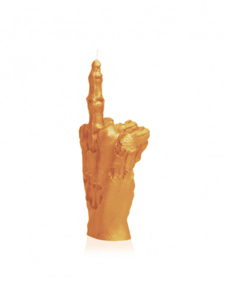Świeca Zombie Hand FCK Yellow
