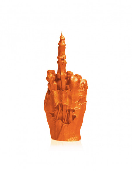 Świeca Zombie Hand FCK Orange