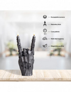 Świeca Zombie Hand RCK Steel