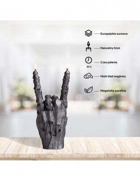 Świeca Zombie Hand RCK Steel