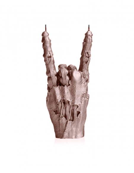 Świeca Zombie Hand RCK Rose Gold