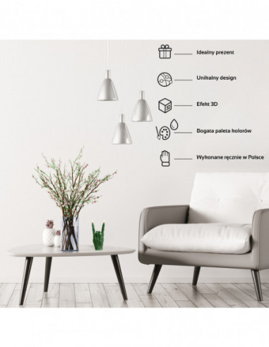 Świeca Zombie Hand RCK Dark Green