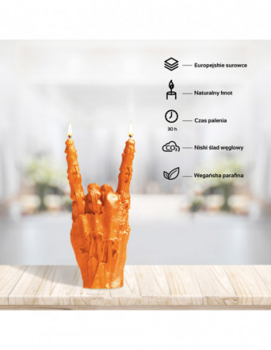 Świeca Zombie Hand RCK Orange