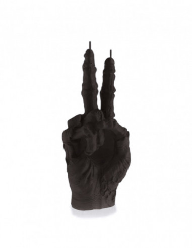 Świeca Zombie Hand PEACE Black Matt