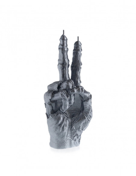 Świeca Zombie Hand PEACE Steel
