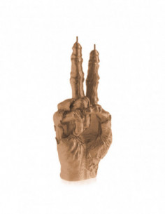 Świeca Zombie Hand Peace Gold