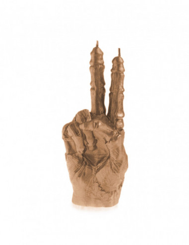Świeca Zombie Hand Peace Gold