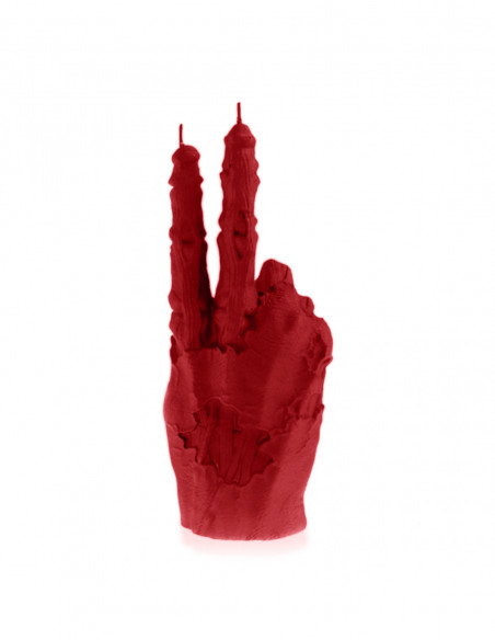 Świeca Zombie Hand Peace Red