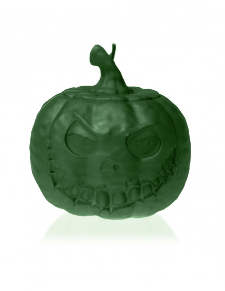 Świeca Halloween Dynia - Pumpkin Dark Green