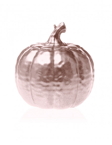 Świeca Halloween Dynia - Pumpkin Rose Gold