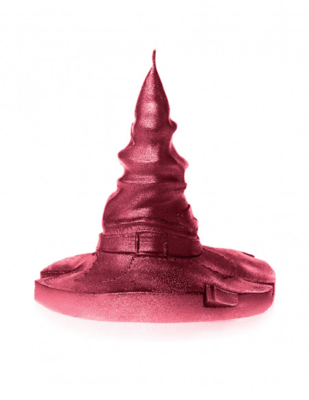 Świeca Halloween Hat Red Metallic