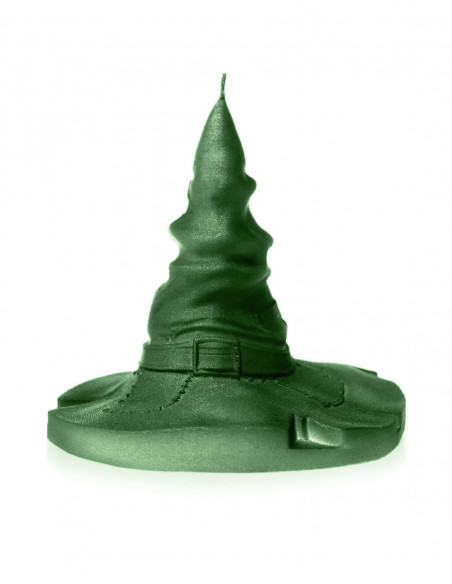 Świeca Halloween Hat Dark Green