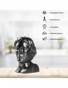 Świeca Hermes Black Metallic 2