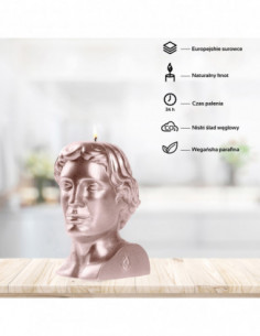Świeca Hermes Rose Gold 2