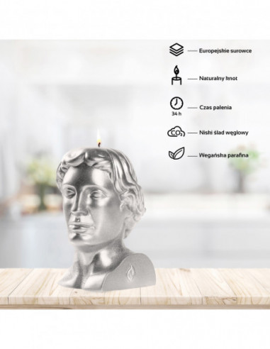 Świeca Hermes Silver