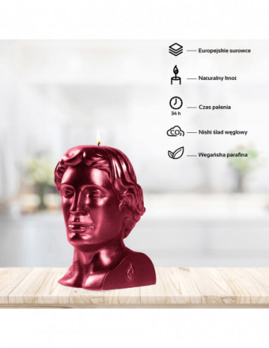 Świeca Hermes Red Metallic