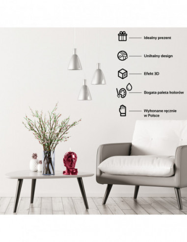 Świeca Hermes Red Metallic