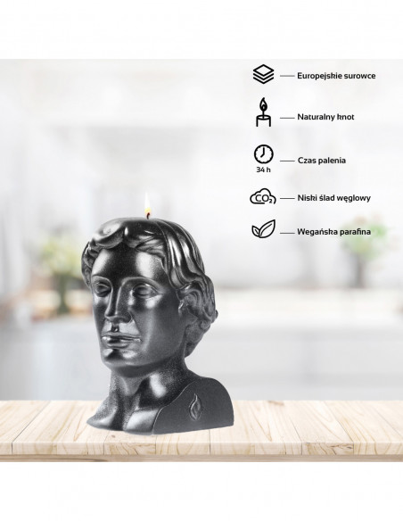 Świeca Hermes Steel