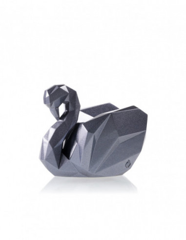 Świecznik Swan Low-Poly Steel Poli