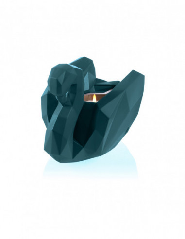 Świecznik Swan Low-Poly Dark...