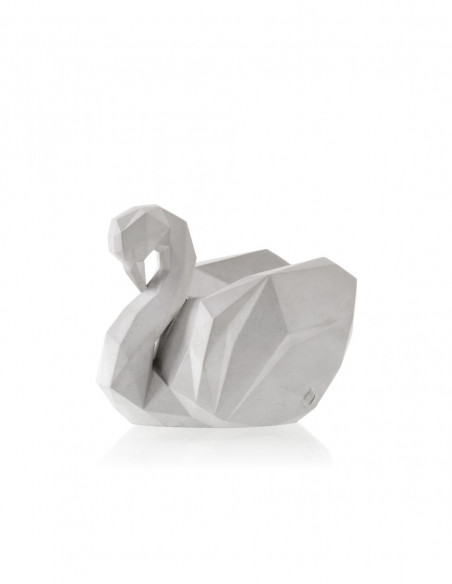 Świecznik Swan Low-Poly Unpainted