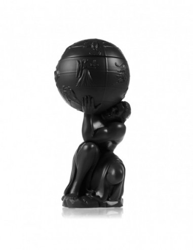 Świecznik Atlas Black Matt Poli