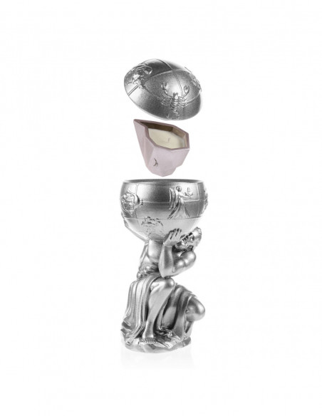 Świecznik Atlas Silver Poli