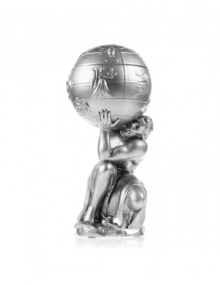 Świecznik Atlas Silver Poli