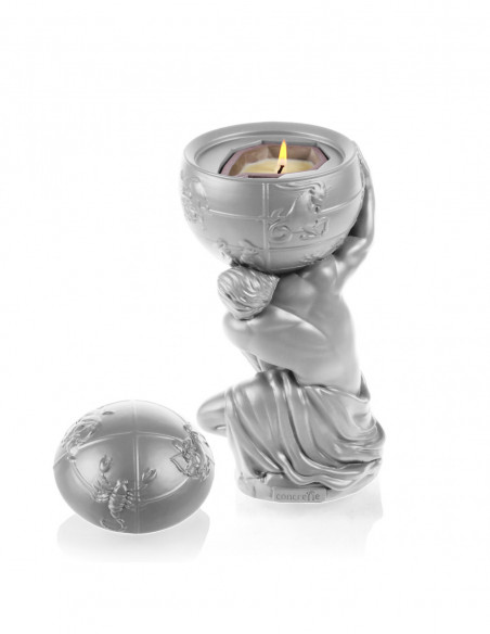 Świecznik Atlas White Poli