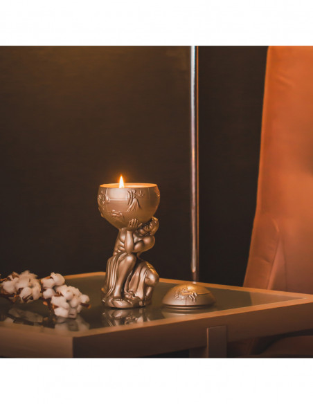 Świecznik Atlas Rose Gold Poli