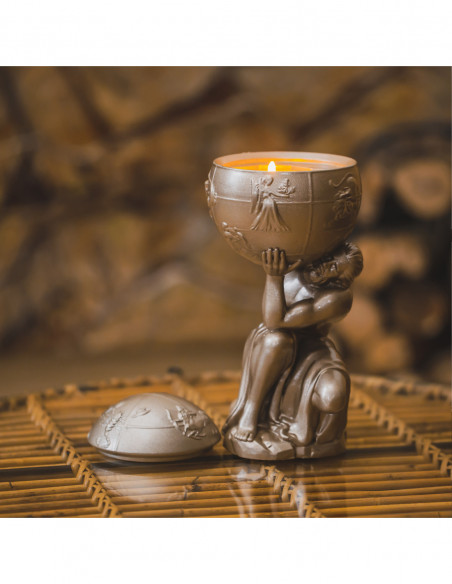 Świecznik Atlas Rose Gold Poli