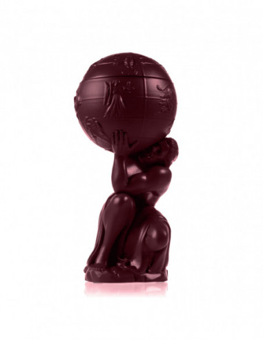 Świecznik Atlas Maroon Poli