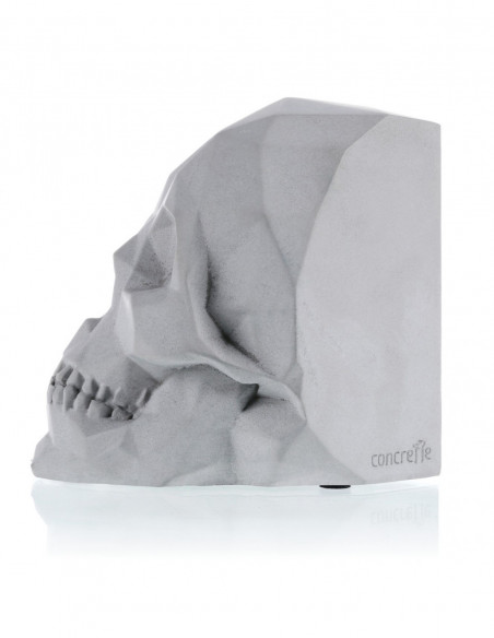 Podpórka do książek Skull Low-Poly Unpainted