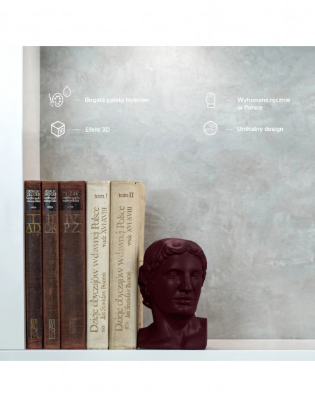 Podpórka do książek Hermes Maroon Poli