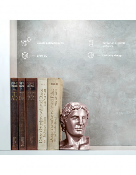 Podpórka do książek Hermes Rose Gold Poli