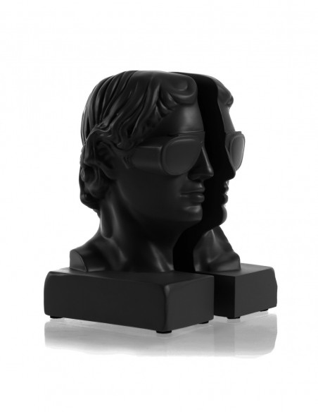 Podpórka do książek Ha Ha Hermes Black Matt Poli