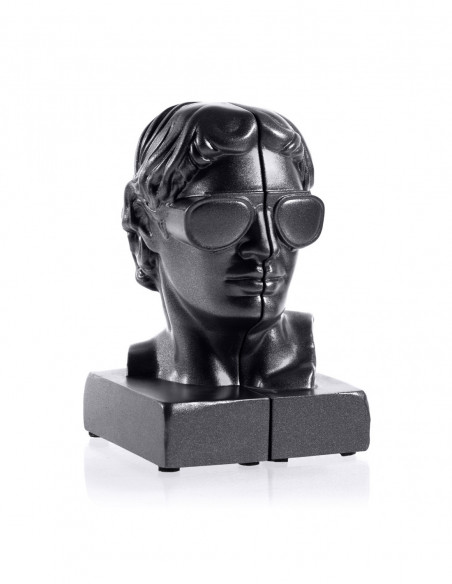 Podpórka do książek Ha Ha Hermes Black Metallic Poli