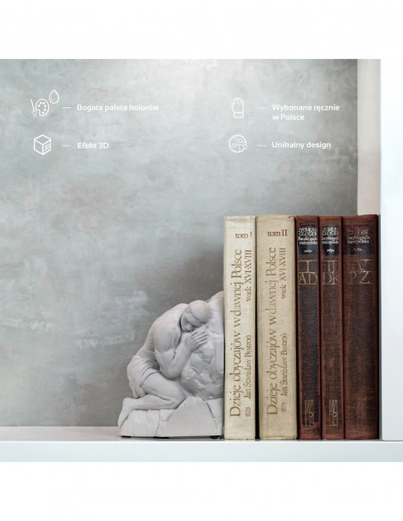 Podpórka do książek Sisyphus  Unpainted