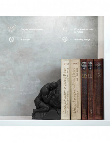 Podpórka do książek Sisyphus  Black...