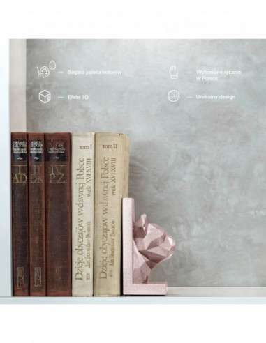 Podpórka do książek Bulldog Low-Poly...