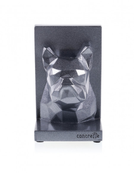 Podpórka do książek Bulldog Low-Poly Steel Poli