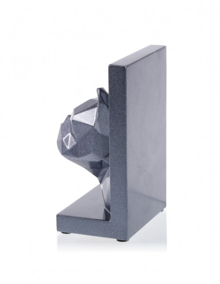 Podpórka do książek Bulldog Low-Poly Steel Poli