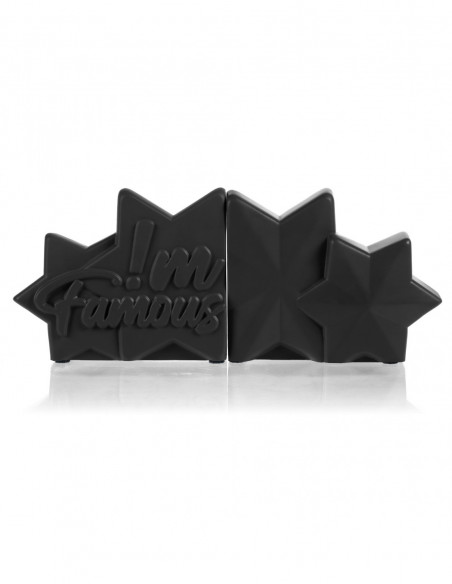 Podpórka do książek I'm Famous Black Matt Poli