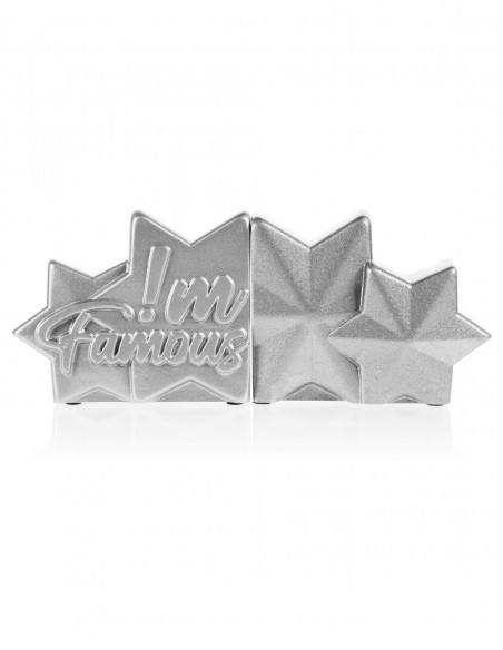 Podpórka do książek I'm Famous Silver Poli