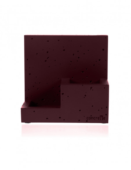 Podpórka do książek Loft Maroon Poli