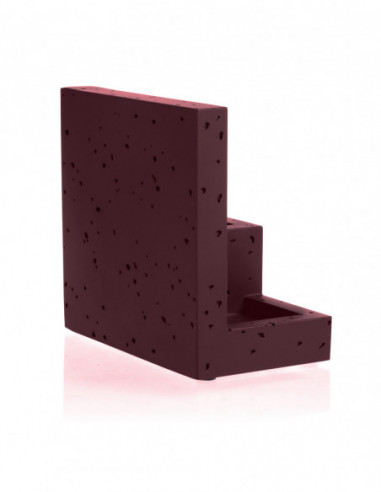 Podpórka do książek Loft Maroon Poli