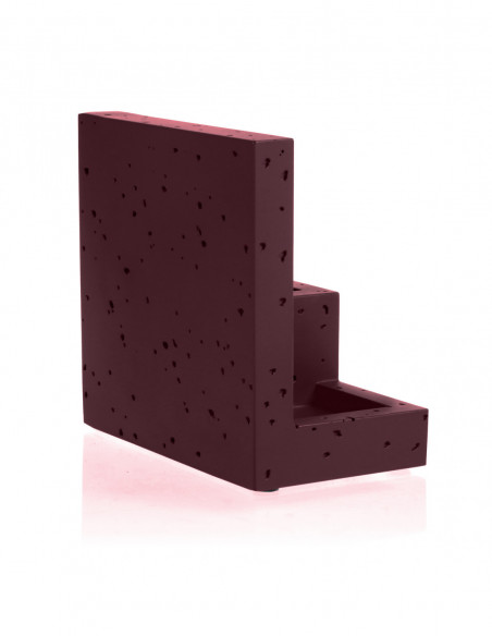 Podpórka do książek Loft Maroon Poli