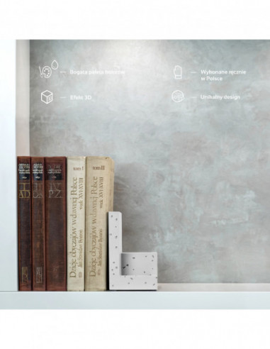 Podpórka do książek Loft White Poli