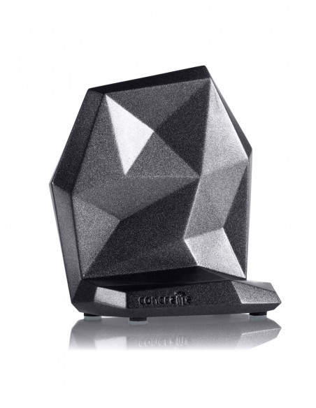 Podpórka do książek Low-Poly Black Metallic Poli